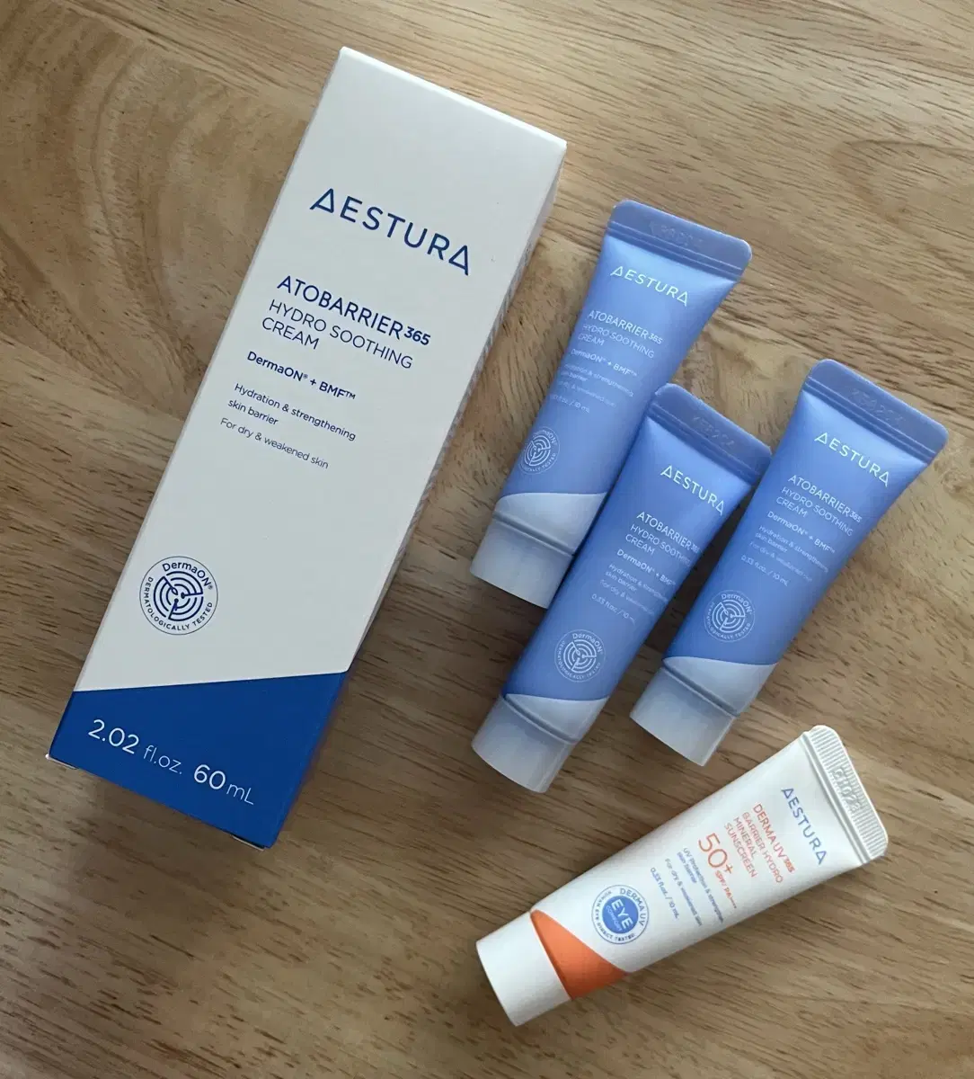 에스트라 아토베리어 하이드로 수딩크림 60ml(+10ml*3개)