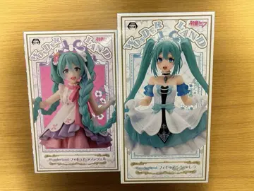하츠네 미쿠 WONDERLAND 피규어 라푼젤 신데렐라 2개 세트