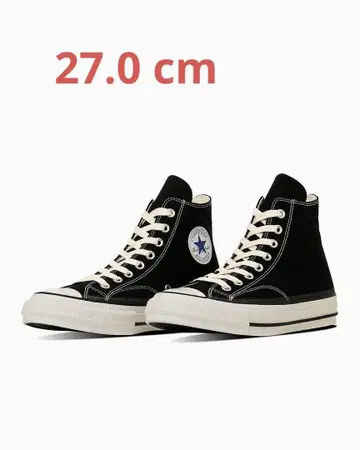 CONVERSE addict ALLSTAR HI 블랙 27.0 미사용