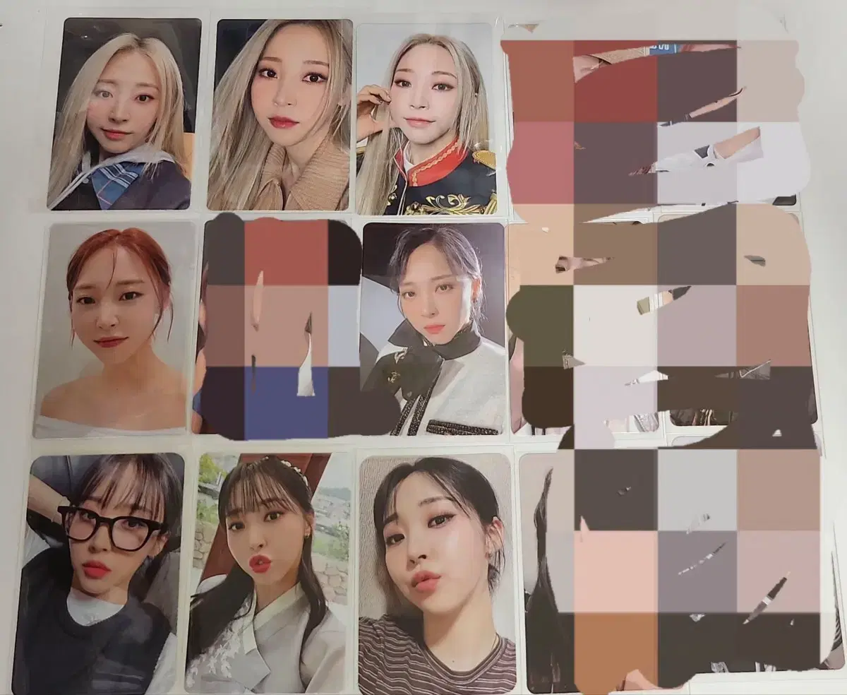 마마무 솔라 문별 휘인 화사 포카 양도