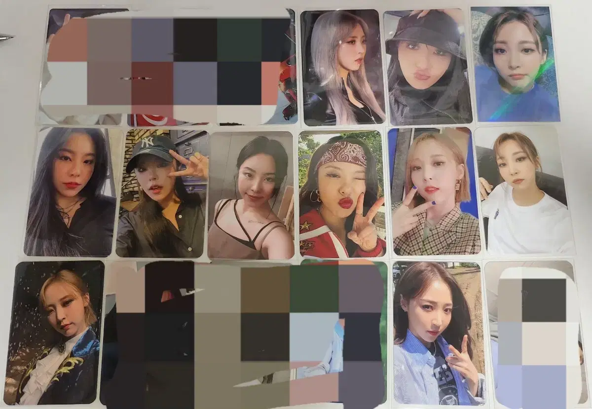 마마무 솔라 문별 휘인 화사 포카 양도