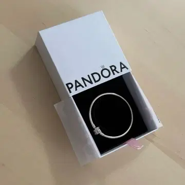 Pandora 판도라 실버 팔찌 약 17cm
