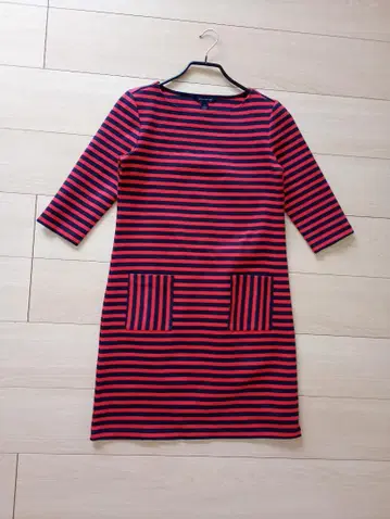 TOMMY HILFIGER 타미힐피거 보더 원피스 M