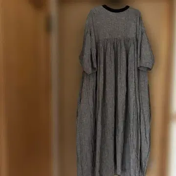 늑대와 올빼미 블랙 깅엄 체크 원피스
