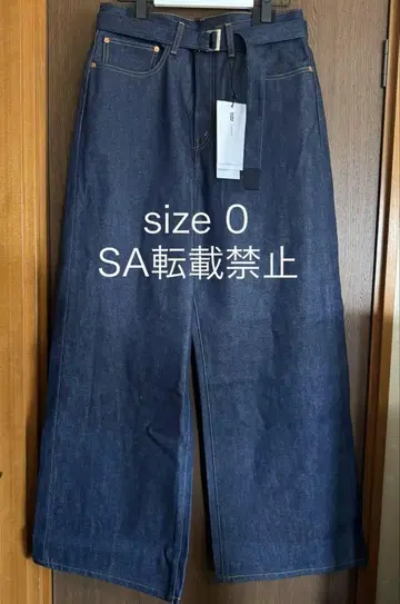 0 새상품 사카이 x 리바이스 데님 팬츠 청바지 인디고