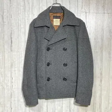 MORGAN HOMME 모건 옴 피코트 자켓 그레이
