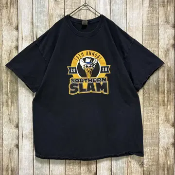 F11 길단 SOUTHERN SLAM 2020년 기념 모델 블랙 티셔츠