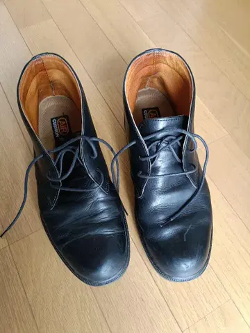 호킨스 블랙 레이스업 슈즈