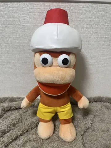 택 포함 미사용 사루게츄 피포사루 BIG 봉제 인형