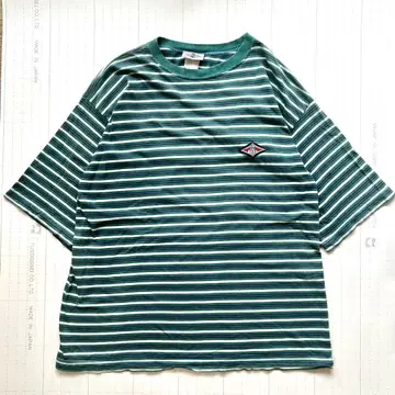 90s USA제 올드 아웃도어 베어 베어 티셔츠 보더
