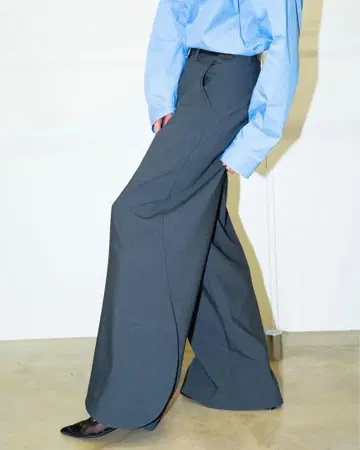 [택 포함] goatessence SIDE SLIT WIDE PANTS