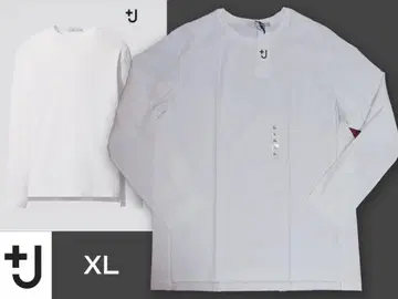 새상품 유니클로 +J 수피마 코튼 크루넥 T (긴팔) XL