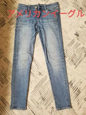 AMERICAN EAGLE 스키니 청바지 라이트 블루