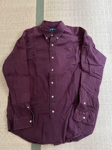 Ralph Lauren Custom fit 버건디 XL