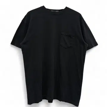 USA BANANA REPUBLIC 무지 티셔츠 블랙 티셔츠 90s
