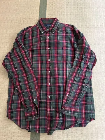 Ralph Lauren Blake 체크 셔츠 M