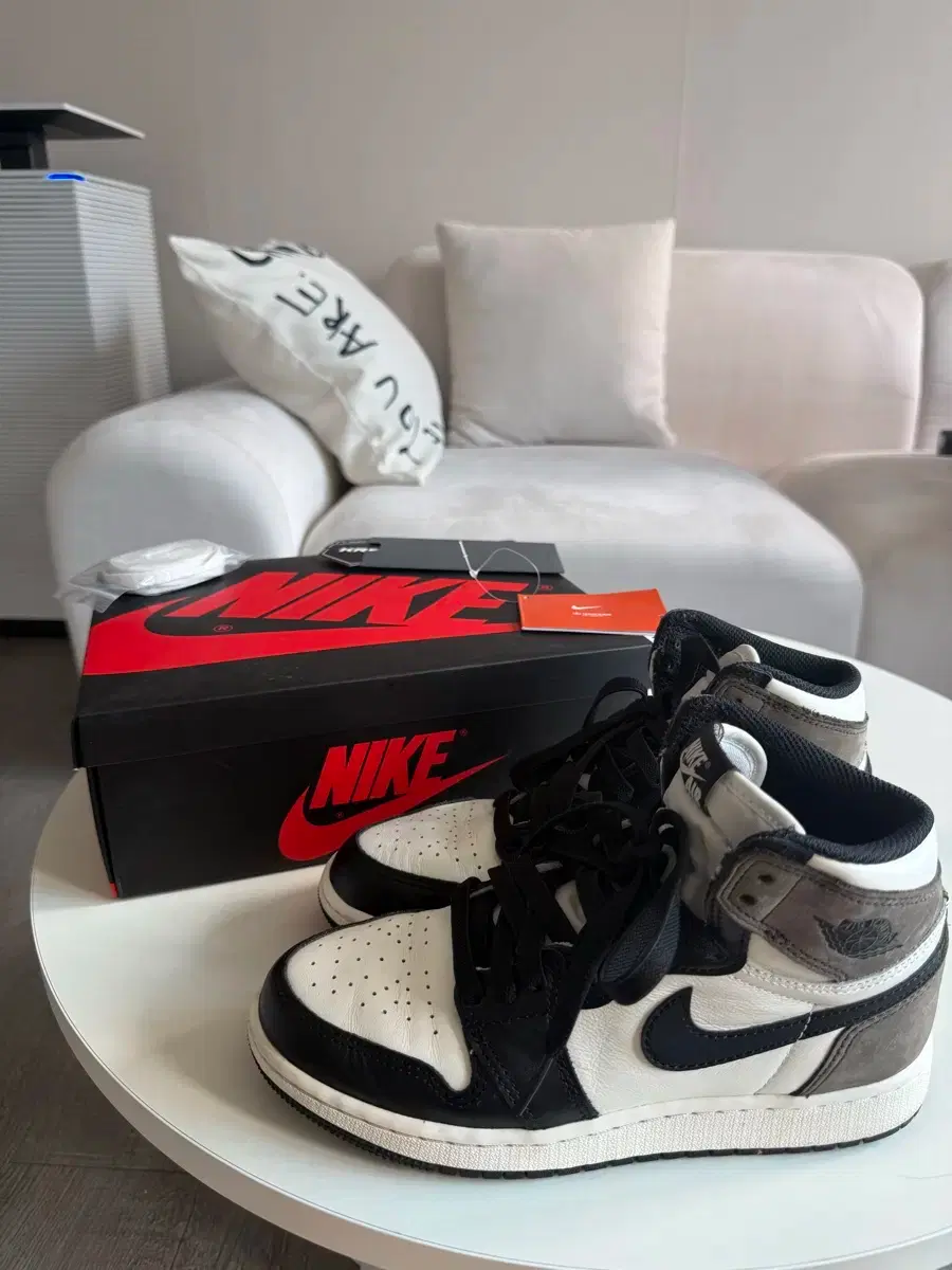 Jordan 1 High Black Mocha 235