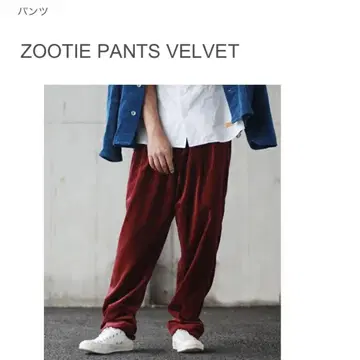 ZOOTIE PANTS VELVET / 주티 팬츠 벨벳