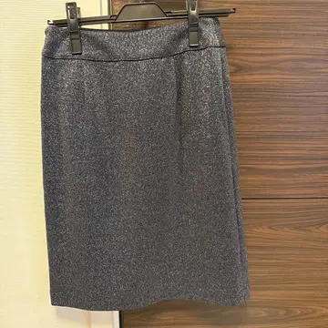 타에아시다 라메 지 다크 네이비 스커트