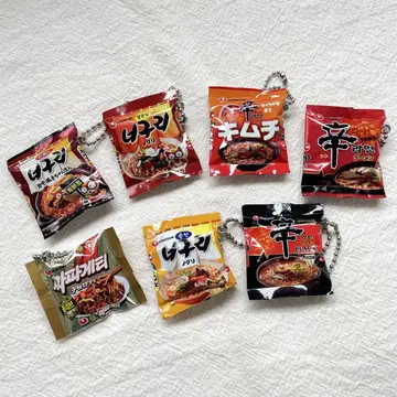 NONGSHIM 농심 봉지라면 미니어처 참 컬렉션