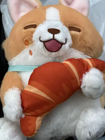 Toyo Bakery 모치시바 코기 봉제 인형