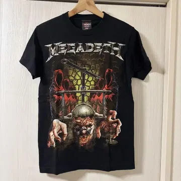 MEGADETH 그래픽 티셔츠 S