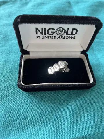 NIGOLD by UNITED ARROWS 넥타이핀 케이스 포함