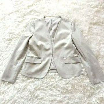 PLST 플라스테 노카라 자켓 라이트 그레이지 M