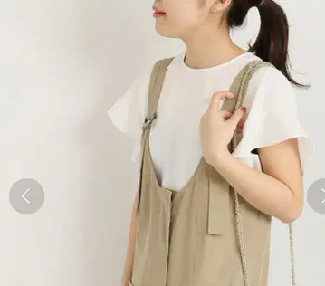 Spick & Span 소데프레아 프렌치 돌먼 블라우스 화이트