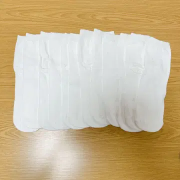 양말 쿼터 L 사이즈 26~30cm 12켤레 세트 화이트 삭스