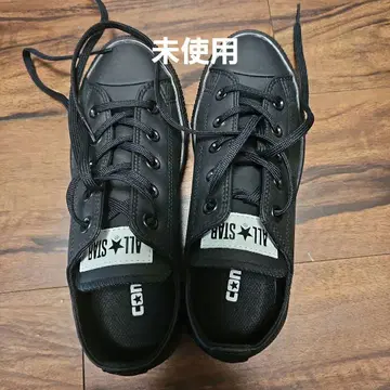 CONVERSE 블랙 스니커즈 로우 컷 방수
