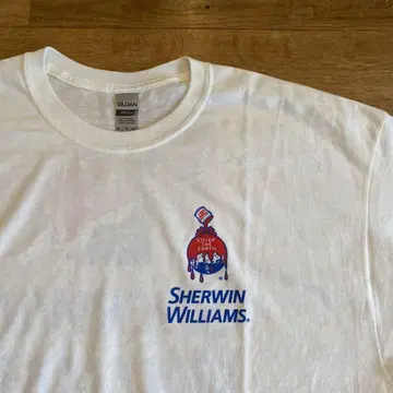 셔윈 윌리엄 Sherwin Williams 티셔츠 XL 화이트