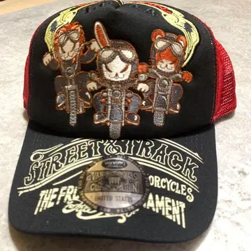 VANSON 클로즈드 트윌 메쉬 캡 CRV-2505 아카