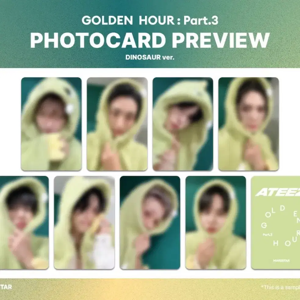 ateez makestar 4カット セット ATEEZ makestar トレカ コンプ セット - メルカリ