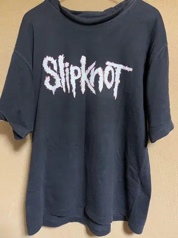 slipknot 슬립낫 티셔츠 L 사이즈 메탈 밴딩 티셔츠