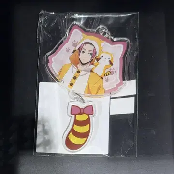 블루 록 이토시 사에 라스칼 꼬리 포함 2줄 아크릴 키링