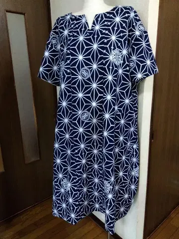 유카타 리메이크 원피스 목화