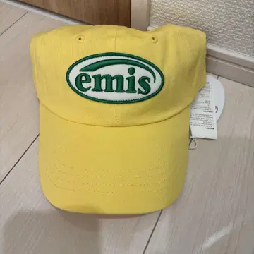 한국 emis emis pet 발자국 와펜 부착 로고 캡 새상품 정품