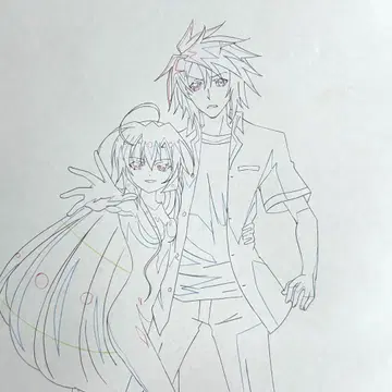 언젠가 천마의 검은 토끼 자필 원화 / Anime Genga Cel