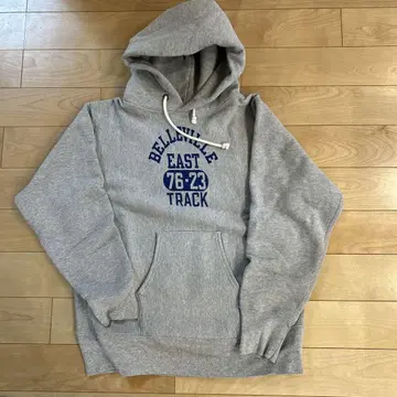 챔피온 빨간색 택 후드티 USA제
