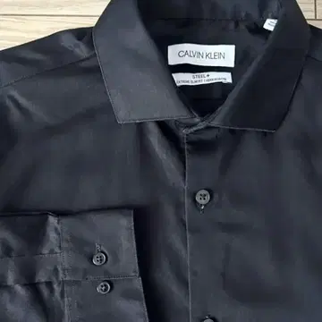 CalvinKlein 캘빈클라인 CK 긴팔 코튼 셔츠 HBT 블랙
