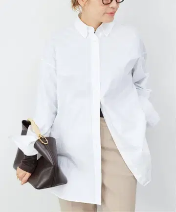 Deuxieme Classe 오버사이즈 옥스포드 셔츠