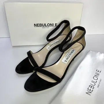 37 NEBULONI E. 앵클 밴딩 스트랩 샌들 블랙 24