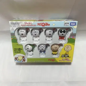 스피Q룬 PEANUTS 스누피 피규어 세트 쵸로Q