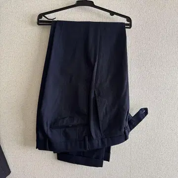 UNITED ARROWS 네이비 도트 무늬 슬랙스 46
