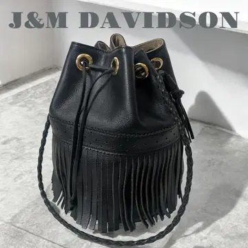 J&M DAVIDSON 프린지 카니발 숄더백 복조리 새상품급