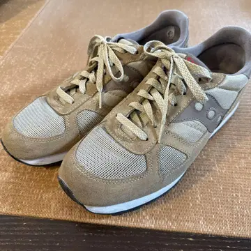 Saucony SHADOW 로우 컷 스니커즈/29cm/BRW/스웨이드