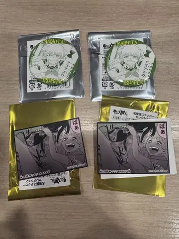 마가 들어갔어요 이리마 군 애니메이션 명장면 캔뱃지 컬렉션 스티커 클라라