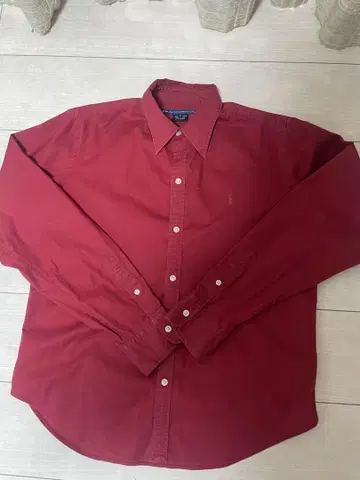 Ralph Lauren 빨간색 긴팔 셔츠 M