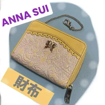 미사용품 ANNA SUI 지갑 버터플라이